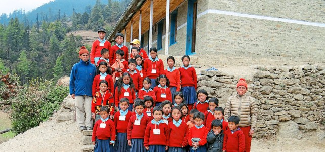 Schulprojekt in Tapting, Nepal