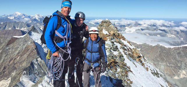 Te Kumar Sherpa in der Schweiz