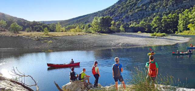 Wandern an der Ardèche