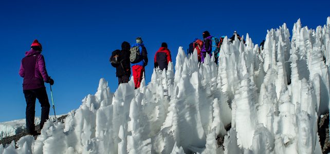 Büssereis am Kilimanjaro