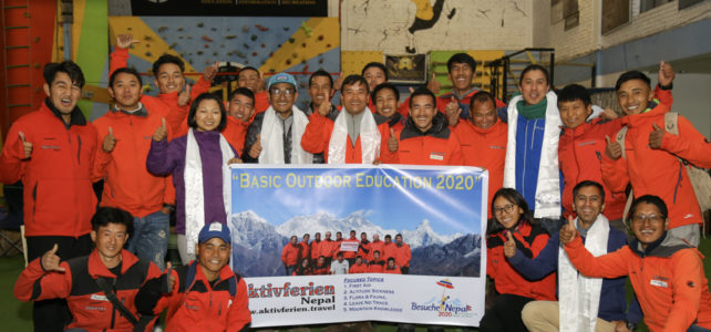 Frühlingssaison Vorbereitungen Nepal