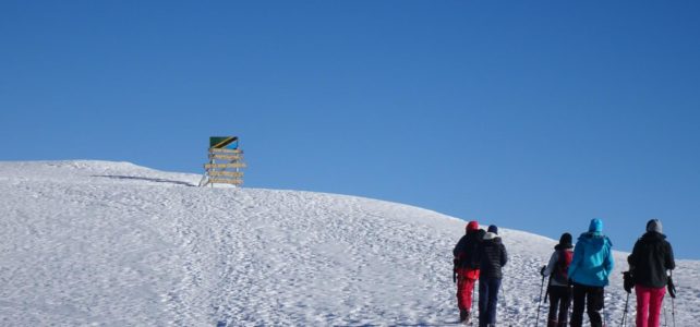 Kilimanjaro Bergsteiger erleben den Berg für sich