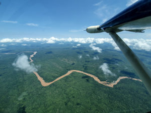 Weiterflug ins grösste Wildschutzgebiet der Welt