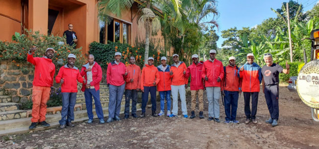 Teamausflug am Kilimanjaro