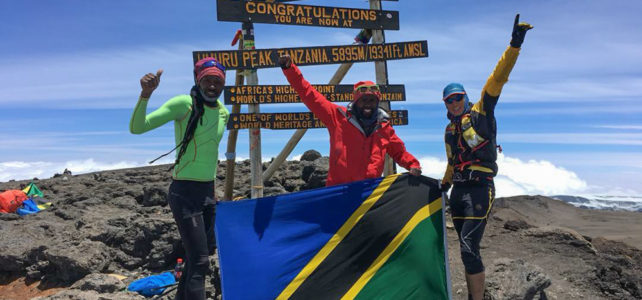 Speedrekord Versuch am Kilimanjaro