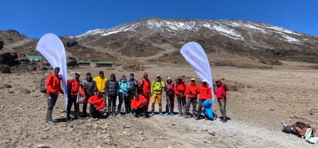 Putzaktion für einen sauberen Kilimanjaro