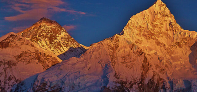 Den Mount Everest mit eigenen Augen sehen