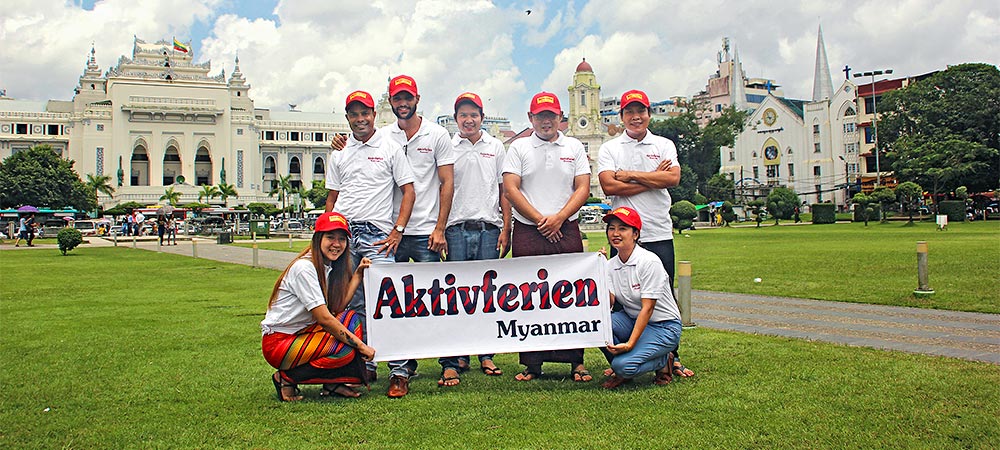 Myanmar-Trekking, das Team